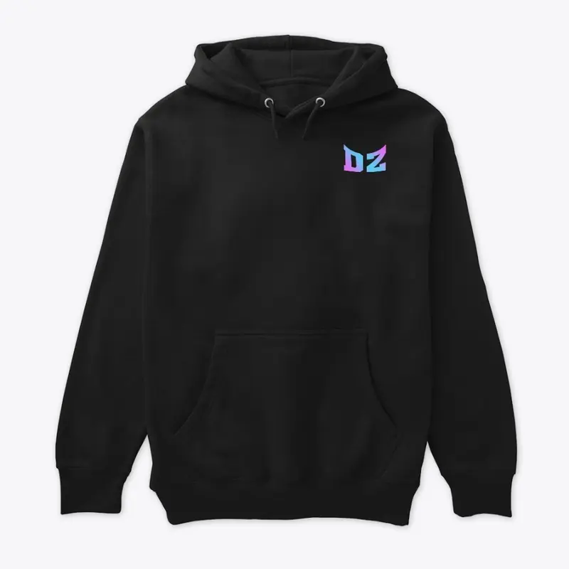 	DZ Blue/Pink Hoodie (BLACK ONLY)